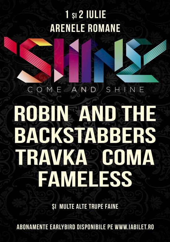Primele confirmari la festivalul Shine 2016